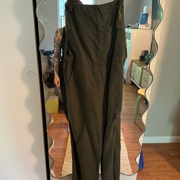 Able all day jumpsuit olive green - Picture 2 of 11